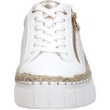 MARCO TOZZI Dames Plateausneaker - Wit - Kam