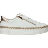 MARCO TOZZI Dames Plateausneaker - Wit - Kam
