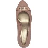 Marco Tozzi - Dames Pumps - Blauw - Textiel - F-breedte