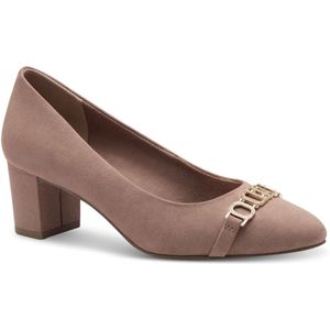 Marco Tozzi - Dames Pumps - Blauw - Textiel - F-breedte