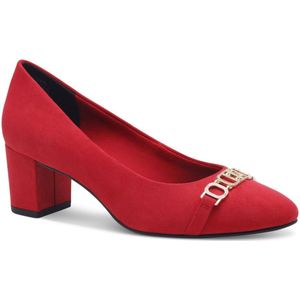Marco Tozzi - Dames Pumps - Zwart - Textiel