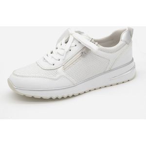 MARCO TOZZI - Marco Tozzi - Damessneakers - Wit - Materiaal: Textiel