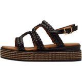 Marco Tozzi - 2-28700-44-001 - Sandalen - Zwart - Imitatieleer