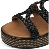 Marco Tozzi - 2-28700-44-001 - Sandalen - Zwart - Imitatieleer