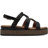 Marco Tozzi - 2-28700-44-001 - Sandalen - Zwart - Imitatieleer