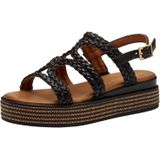 Marco Tozzi - 2-28700-44-001 - Sandalen - Zwart - Imitatieleer