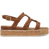 Marco Tozzi - Dames Sandaal - F-breedte - Zwart - Synthetisch