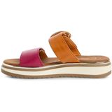 Marco Tozzi - Dames Slipper - Blauw - Leer - F-breedte