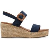 MARCO TOZZI 2-28039-44 Damessandalen - Rood - Zacht Feel Me Voetbed