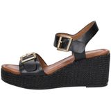 MARCO TOZZI - Keilsandaal - Zwart - Synthetisch materiaal