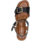 MARCO TOZZI - Keilsandaal - Zwart - Synthetisch materiaal