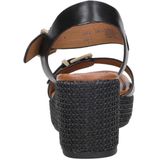 MARCO TOZZI - Keilsandaal - Zwart - Synthetisch materiaal