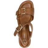MARCO TOZZI - Keilsandaal - Cognac - Synthetisch Materiaal