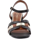 Marco Tozzi - Dames Sandaal - Zwart - Kunststof - F-breedte