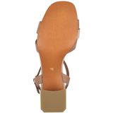 MARCO TOZZI 2-28387-44 Sandalen - Nude - Textiel - Comfortabele Pasvorm