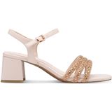 Marco Tozzi - Dames Sandaal - F-breedte - Zwart - Synthetisch