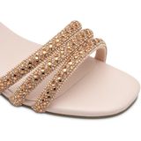 Marco Tozzi - Dames Sandaal - F-breedte - Zwart - Synthetisch