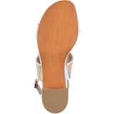 Marco Tozzi - Dames Sandaal - Rood - Textiel/Synthetisch - F-breedte