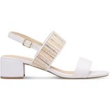 Marco Tozzi - Dames Sandaal - Rood - Textiel/Synthetisch - F-breedte