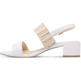 Marco Tozzi - Dames Sandaal - Rood - Textiel/Synthetisch - F-breedte