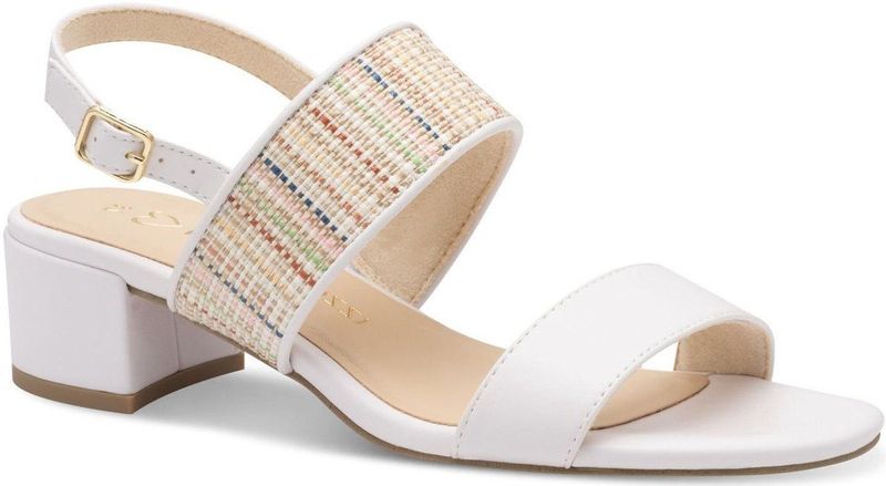 Marco Tozzi - Dames Sandaal - Rood - Textiel/Synthetisch - F-breedte