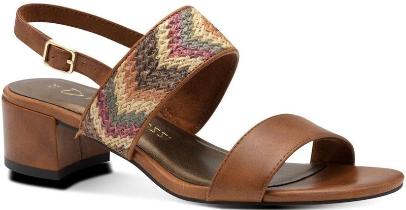 Marco Tozzi - 2-28203-42 - Sandalen - Bruin - Vegan - Zachte Binnenvoering