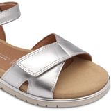 Marco Tozzi - Dames Sandaal - Zwart - Leer - Klittenbandsluiting