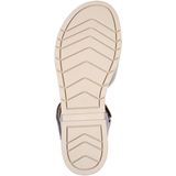 Marco Tozzi - Dames Sandaal - Zwart - Leer - Klittenbandsluiting