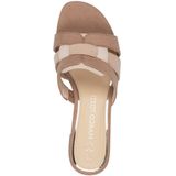 Marco Tozzi - 2-27201-44 - Slipper - Blauw - Textiel - F-breedte