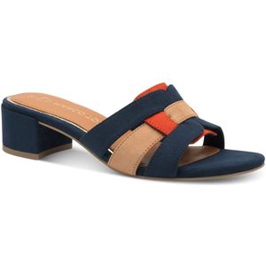 Marco Tozzi - 2-27201-44 - Slipper - Blauw - Textiel - F-breedte