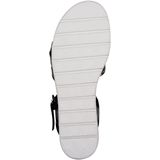 Marco Tozzi - Dames Sandaal - Zwart - Synthetisch - F-breedte