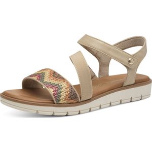 MARCO TOZZI - MT Soft Lining - Dames Sandalen - Dune Comb - Synthetisch/Textiel