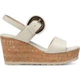 Marco Tozzi - Sandaal - Blauw - Synthetisch - F-breedte