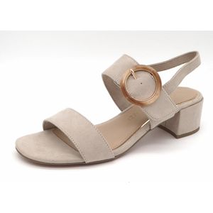 Marco Tozzi - 2-28202-44 - Damessandalen - Beige - Kunstleer