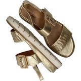 MARCO TOZZI Sandalen - Dames - Goud - Kunstleer