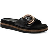 Merk - Model - Muiltjes - Effen - Lak - Platte Hak