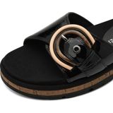 Merk - Model - Muiltjes - Effen - Lak - Platte Hak