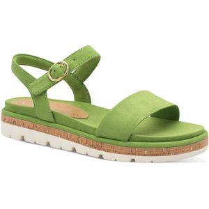 MARCO TOZZI - 2-28404-44 - Damessandalen - Groen - Kunstleer