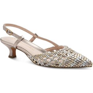 Marco Tozzi - Dames Pump - Goud - Synthetisch Bovenmateriaal
