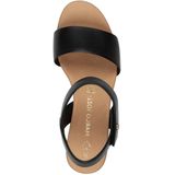 MARCO TOZZI Sandalen - Zwart - Leder - Zachte Feel Me Zool