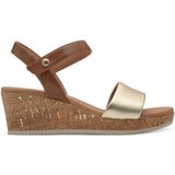 Marco Tozzi - Dames Sandaal - F-breedte - Leer/Synthetisch - Kleur 943