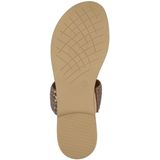 Marco Tozzi - Dames Slipper - Zwart - Leer - F-breedte