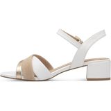 MARCO TOZZI - 2-28210-44 - Damessandalen - Wit - Leder