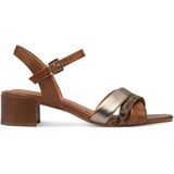 Marco Tozzi - 2-28210-44 - Sandaal - F-breedte - Materiaalmix van Leer en Kunststof