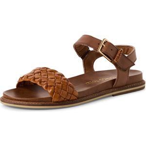 MARCO TOZZI - Premio - Dames Slippers - Cognac - Leer