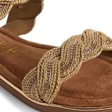 Marco Tozzi - 2-28142-44 - Sandaal - Beige - Leer - F-breedte