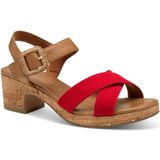 Marco Tozzi Sandalen - Rood - Synthetisch - Dames