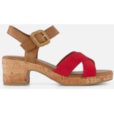 Marco Tozzi Sandalen - Rood - Synthetisch - Dames