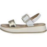 Marco Tozzi - Dames Sandaal - Zwart - Leer - F-breedte