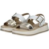 Marco Tozzi - Dames Sandaal - Zwart - Leer - F-breedte